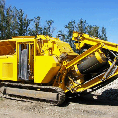 移動式破碎機的喂料尺寸